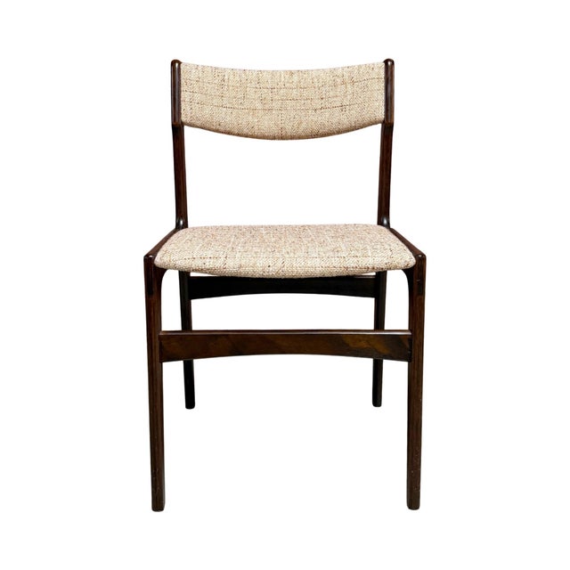 Mid 20th Century Mid 20th Century Mid Century Danish Dining Chairs by Erik Buch, Attributed For Sale - Image 5 of 5