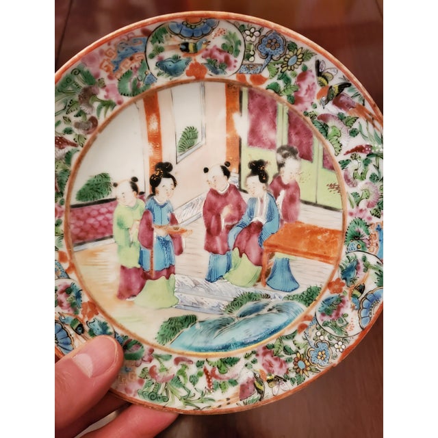 Chinese Antique Chinese Porcelain Plate For Sale - Image 3 of 4