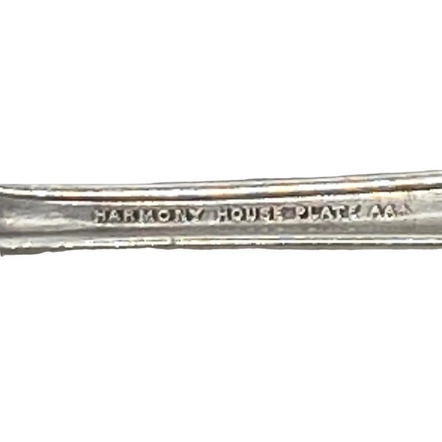 1944 Wallace Harmony House “Danish Queen” Silver Plate Tomato Server For Sale - Image 9 of 13