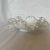 Mid-Century Modern 1960s Fenton Crystal Silver Crest Milk Glass, Double Ruffled Scalloped Rim Bowl For Sale - Image 3 of 10