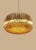Mid-Century Modern Large Italian Murano Triedri Chandelier | 391 Amber Prisms For Sale - Image 3 of 5