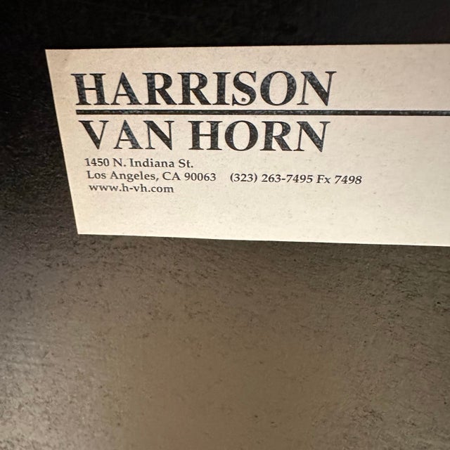 Vintage Boho Harrison Van Horn Grasscloth Coffee Table For Sale - Image 10 of 10