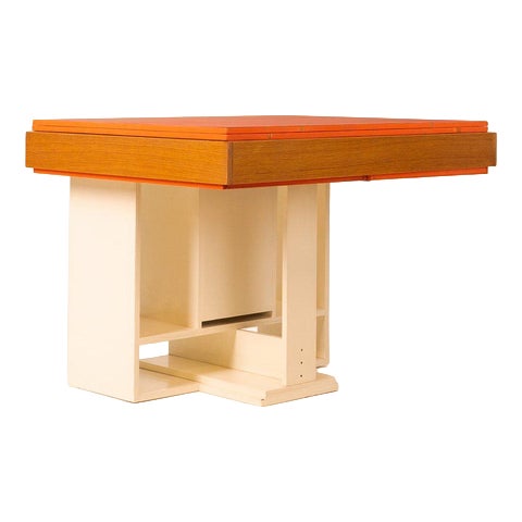 Architect-Designed Folding Table, 1970 For Sale