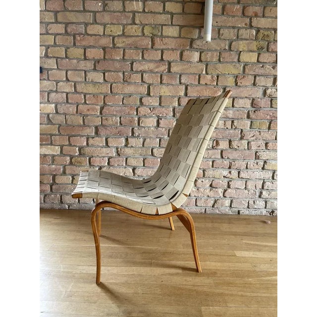 Vintage Chair by Bruno Mathsson for Karl Mathsson, 1950 For Sale - Image 3 of 6