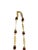 Vintage Elegant Gold-Tone and Brown Beads Necklace 18.5" H For Sale In New York - Image 6 of 8