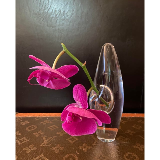 Orkidea Timo Sarpaneva  オルキデア27㎝ Glass “Orkidea” vase by Timo Sarpaneva for Iittala.<br/><br