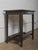 Dark Wooden Side Table With Lower Shelf For Sale - Image 4 of 4