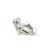 1990s Pair of George Jensen Estate Round Beaded Mens Cufflinks Silver For Sale - Image 4 of 9