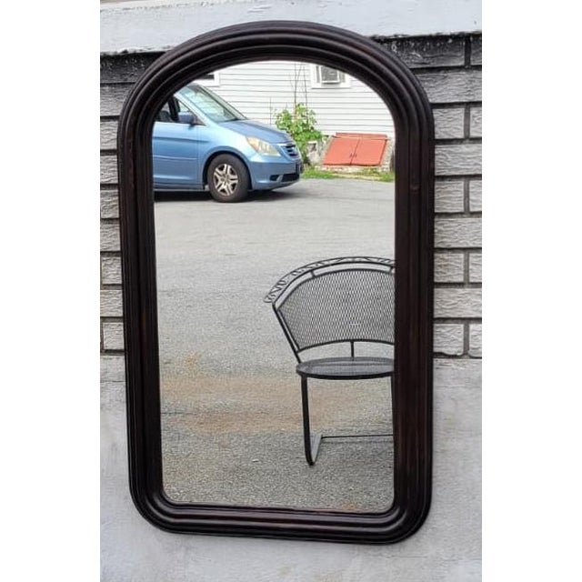 19th Century American Victorian Walnut Wall Mirror Restored with New Mirror Beautiful 19th Century American Victorian...