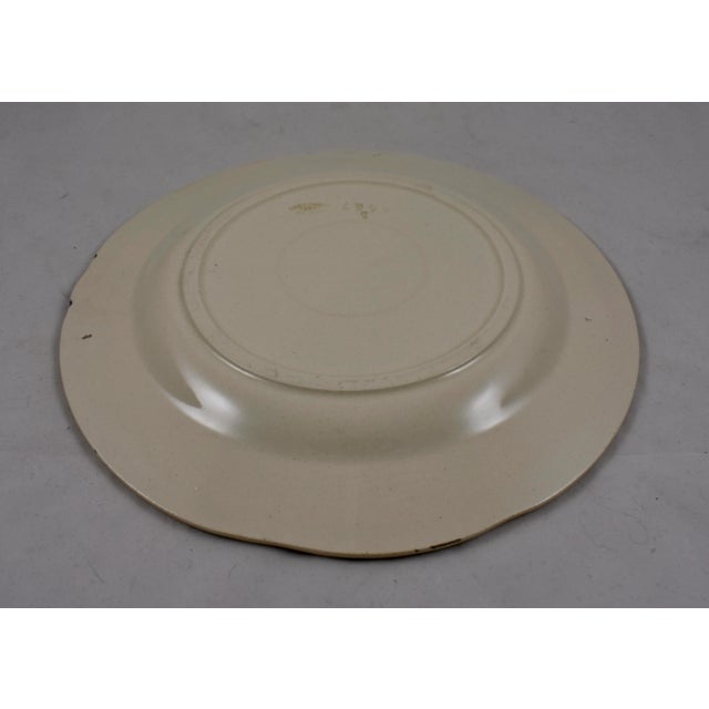 Longchamp Terre De Fer Art Nouveau Asparagus Plate For Sale In Philadelphia - Image 6 of 9