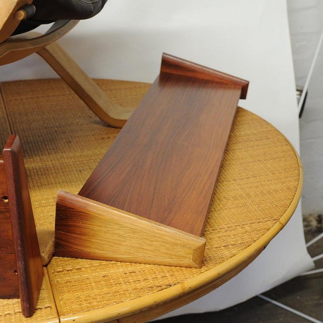 Mid-Century Modern Floating Wall Shelves, Danish, 1960s, Set of 4 For Sale - Image 11 of 14