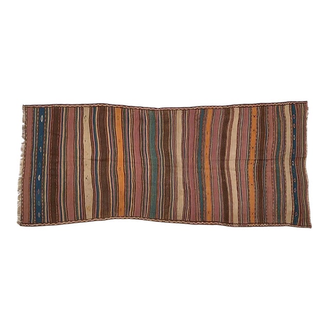 1920s Antique N.East Persian Kilim Rug For Sale