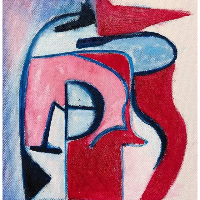 Pink and Fuxsia is an original artwork realized by Giorgio Lo Fermo (b. 1947) in 2019. Oil on canvas. Hand signed and...