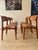 Mid-Century Modern Model Od49 Dining Chairs in Teak and Cognac Italian Leather by Erik Buch for Oddense Maskinsnedkeri / O.D. Møbler, Denmark, 1960s, Set of 6 For Sale - Image 3 of 13