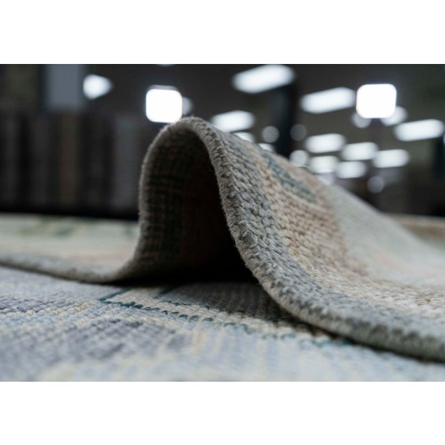 Textile Turkish Oushak Rug 9'6" x 13' #20376 For Sale - Image 7 of 8