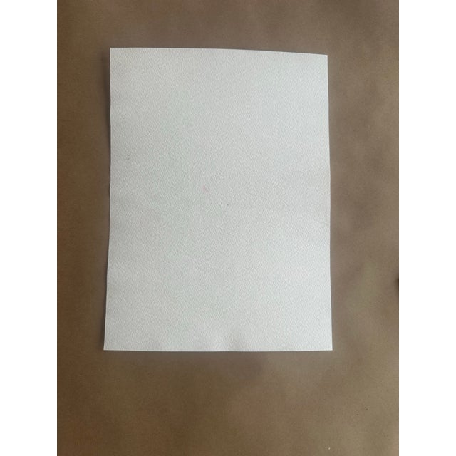 Figurative “The Bearded Gentleman” Expressive Watercolor Portrait Watercolor by Nancy Smith For Sale - Image 3 of 3