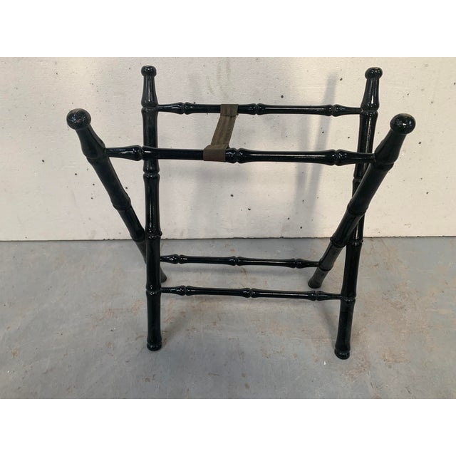 Large Napoleon III Tray in Painted Sheet Metal, 19th Century For Sale - Image 5 of 9