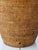 Brown Vintage Hand-Woven Rattan Jar Table Lamp, 1980s For Sale - Image 8 of 11