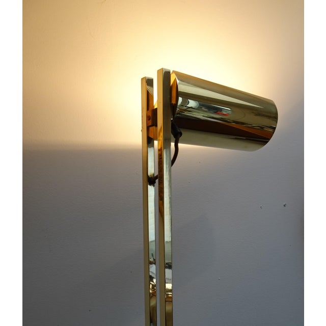 Vintage Brass Floor Lamp, 1980s For Sale - Image 14 of 18