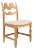 Razorblade Dining Chair in Oak by Henning Kjærnulf, Denmark, 2023 For Sale