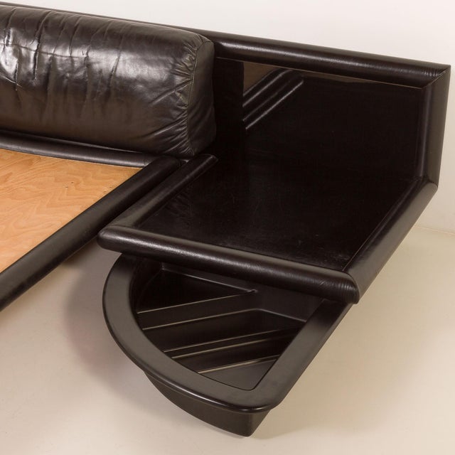Morna Bed with Bedside Tables byAfra & Tobia Scarpa for Molteni, 1970s For Sale - Image 10 of 17