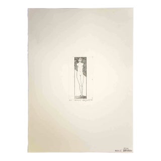 Leo Guida, Nudino, Original Etching, 1974 For Sale