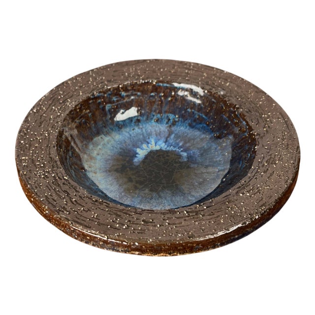 Mid-Century Modern Danish Studio Pottery Bowl from Michael Andersen Keramik, Bornholm, 1960s For Sale