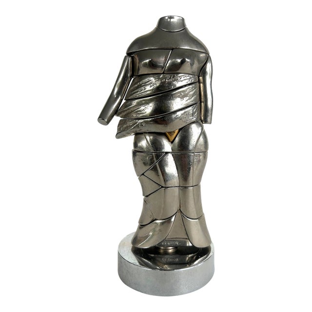 Miguel Ortiz Berrocal Mini-Caryatid Puzzle Sculpture 8284/10k, Original Box For Sale