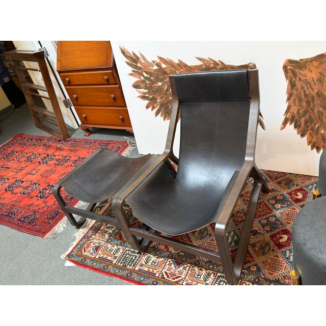 Blu Dot Toro Lounge Chair + Ottoman, Set For Sale - Image 4 of 12