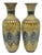 Pair of Doulton Lambeth Salt Glazed Decorated Vases 1884 For Sale
