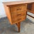 Compact Vintage Danish Modern Teak Writing Desk With Side and Rear Bookshelves For Sale - Image 9 of 10