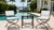 3 Pieces Vintage Turkish Cast Iron Patio Chairs & Side Table For Sale - Image 10 of 12