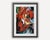 Vibrant fox art print digitally restored from Franz Marc’s The Foxes - 24″ × 36″ Printed on museum-grade matte paper with...