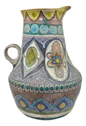Vintage Lava Volcanic Glaze Italian Pottery