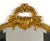 Early 20th Century Vintage French Louis XV Style Giltwood Round Wall Mirror With Floral Crest For Sale - Image 5 of 7