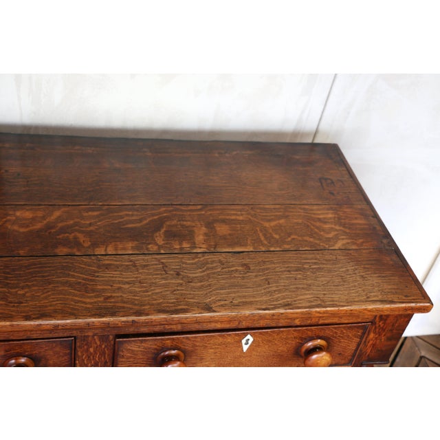Mid 18th Century George III Oak Dresser Buffet, England For Sale - Image 12 of 18