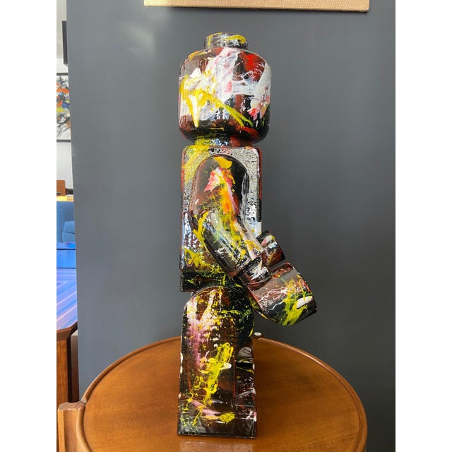 Resin Lego Man Silvio Formichetti, 2000s For Sale - Image 8 of 12