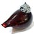 Glass Iittala Blown Glass Rosy Finch Bird by Oiva Toikka Circa 2001-2007 For Sale - Image 7 of 14
