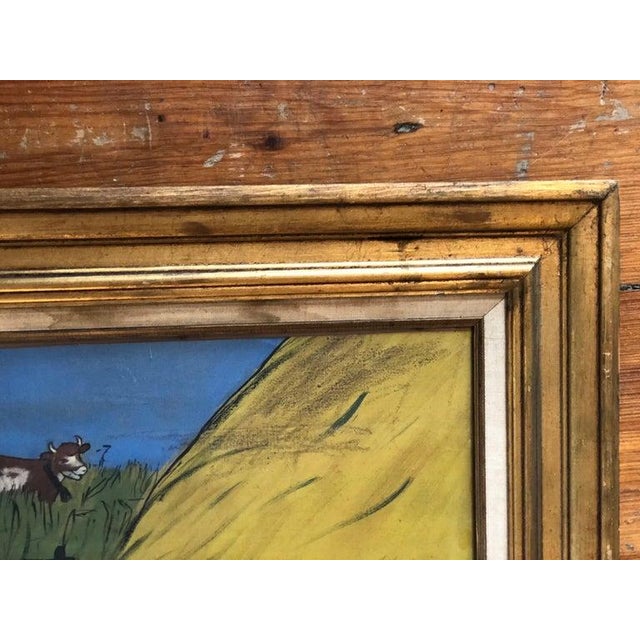 Little Boy Blue Painting on Canvas Cloth For Sale - Image 17 of 18
