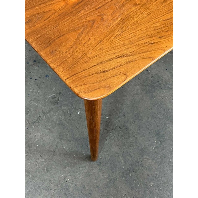 Mid-Century Teak Coffee Table by Peter Hvidt & Orla Mølgaard-Nielsen for France & Son For Sale - Image 5 of 11