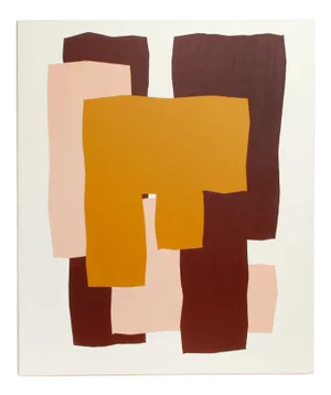 Caroline Leseur, Sand Hills N° 2, Acrylic on Canvas