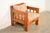 Franklin Shockey Company Mid-Century Modern Knotty Pine Lounge Chair With Southwest Upholstery, Circa 1960s For Sale - Image 4 of 14