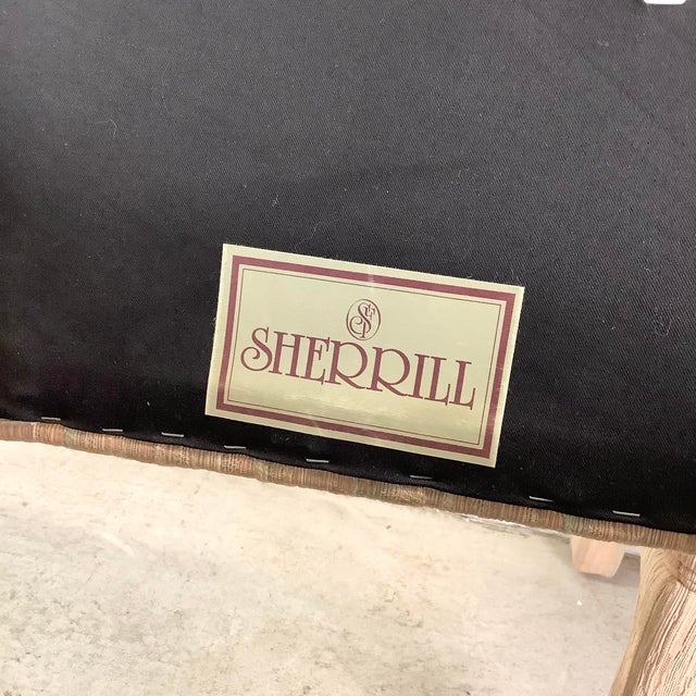 Pair of Vintage Modern Stools in the Manner of Karl Springer For Sale - Image 9 of 12