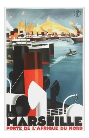 1980s After Roger Broders Marseille Poster