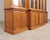 French Provincial Pine Library Bibliotheque Bookcase 10 Ft For Sale - Image 9 of 18