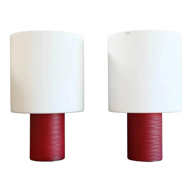 Blown Glass Table Lamps by Carlo Nason for Itre, Ca. 2005 For Sale