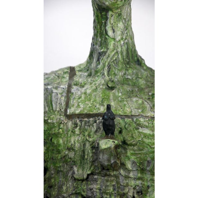 Expresionist Ceramic and Bronze Bust Sculpture by Óscar Aldonza Torres, 2021 For Sale - Image 3 of 18