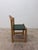Hank Loewenstein Green Naugahyde and Oak Frame "Padova" Dining or Side Chair For Sale - Image 4 of 17
