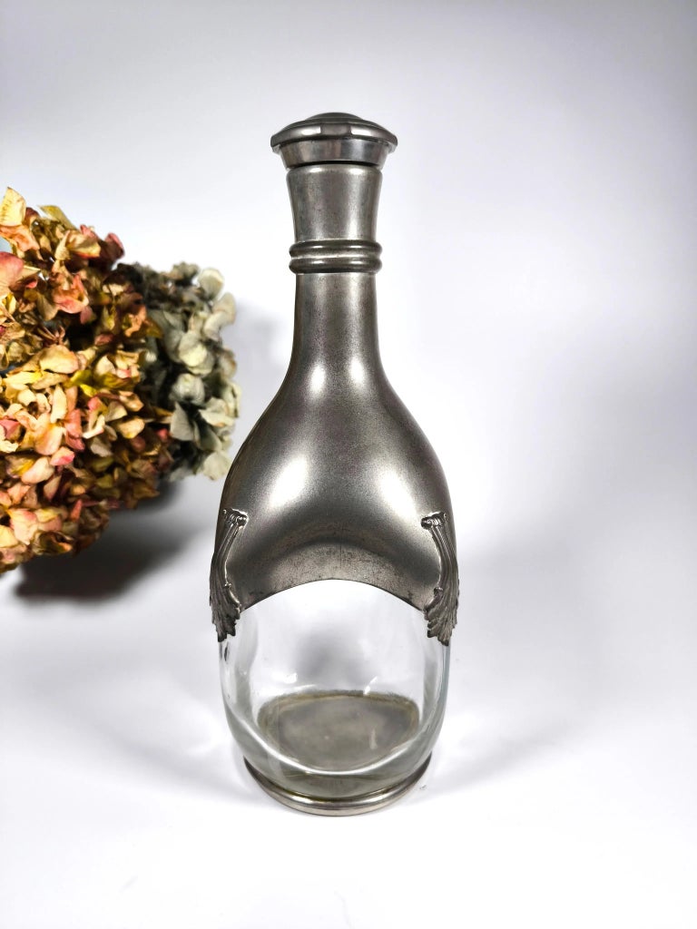 Vintage French Decanter Etains Du Manoir, 1950s | Chairish