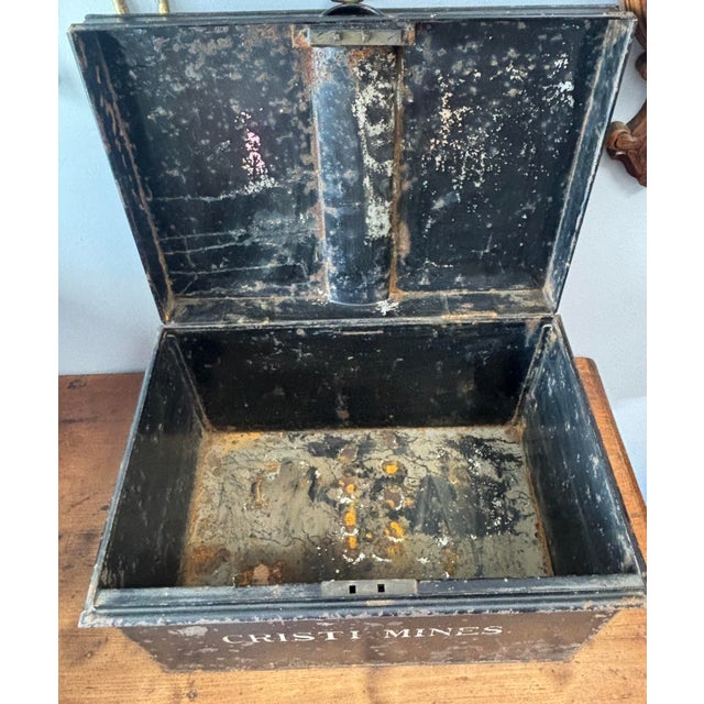 Antique English Deed Box For Sale In Naples, FL - Image 6 of 6